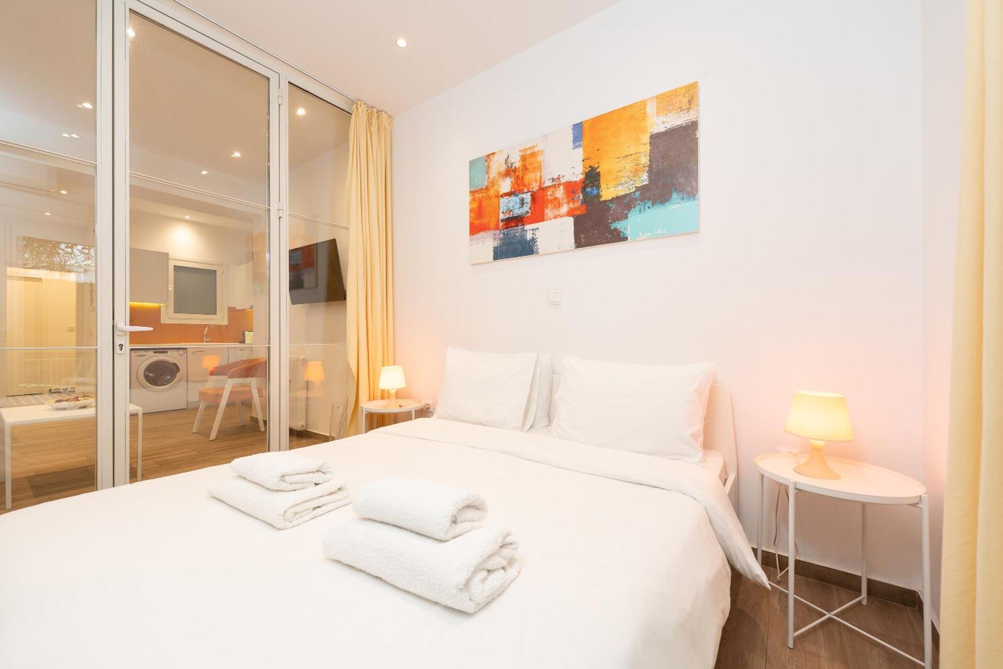 Spacious Peaceful Studio In أثينا المظهر الخارجي الصورة