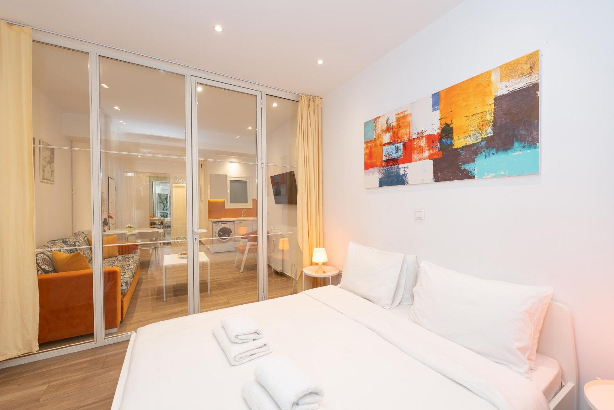 Spacious Peaceful Studio In أثينا المظهر الخارجي الصورة